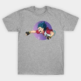 "Fight!" with Valt Aoi from Beyblade Burst Evolution / God T-Shirt